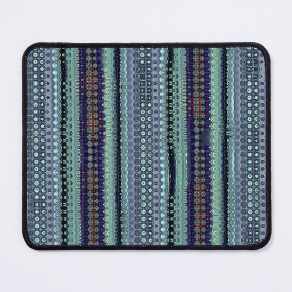 Artikelvorschau, Shades of Blue Abstract Stripes Pattern entworfen und verkauft von Trevor Hirst.