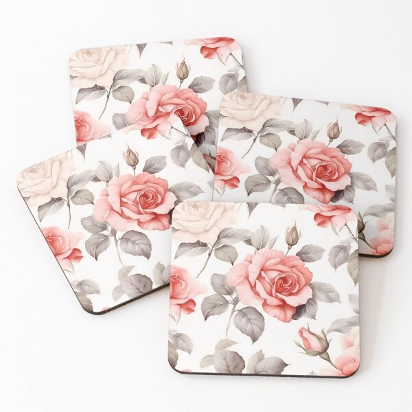 Artikelvorschau, Floral Pattern Roses Shabby Chic entworfen und verkauft von MTJ-Mushrooms.