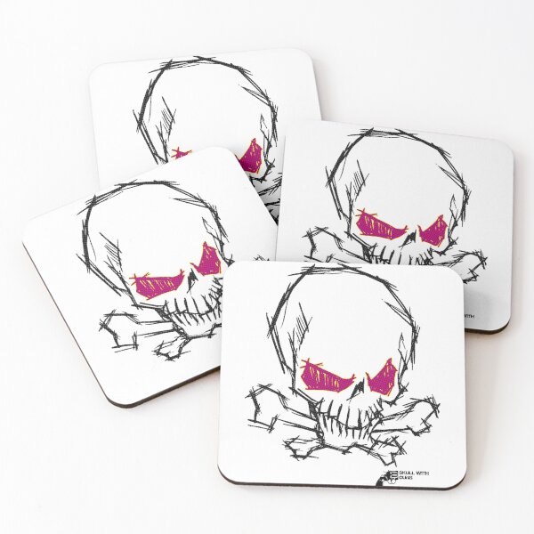 Item preview, skull with guns designed and sold by kobe811.
