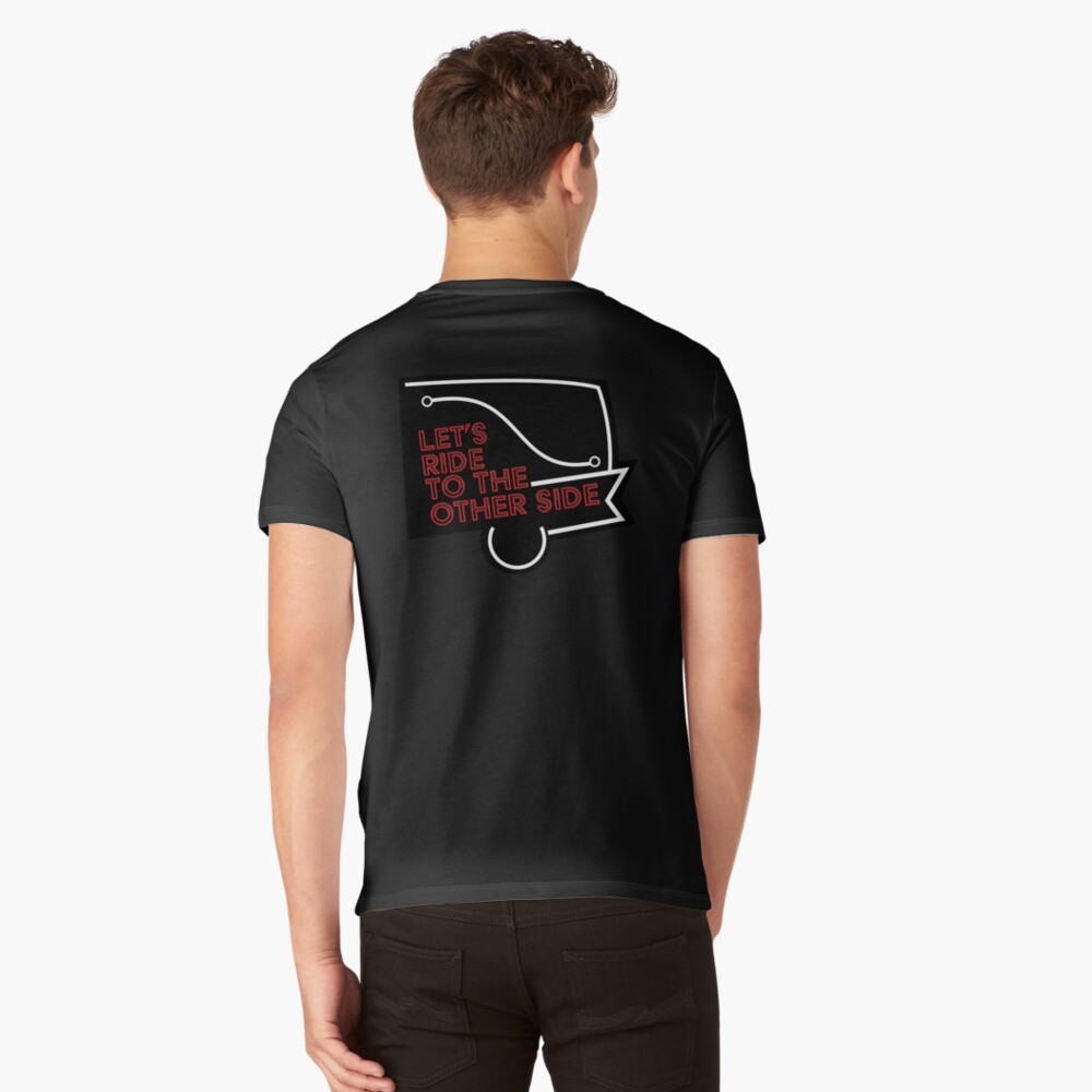 Item preview, V-Neck T-Shirt designed and sold by HearseMerch.