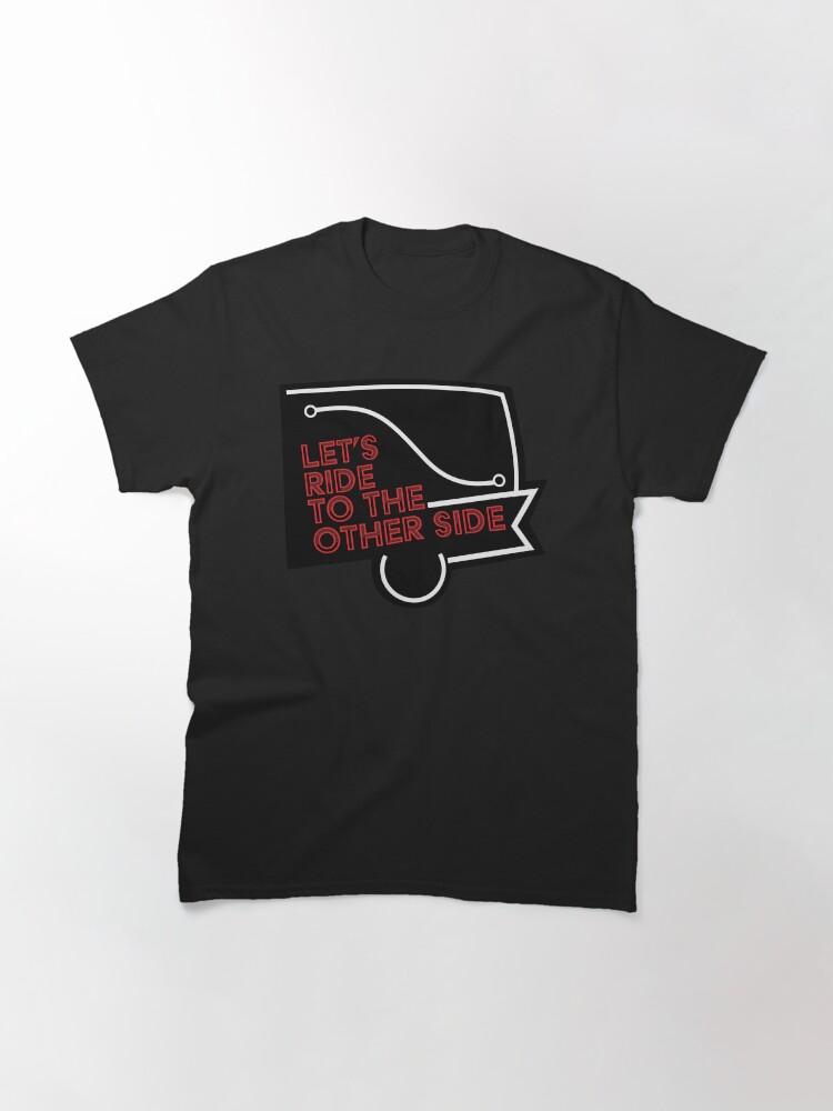 Thumbnail 3 of 7, Classic T-Shirt, Let's Ride Hearse designed and sold by HearseMerch.
