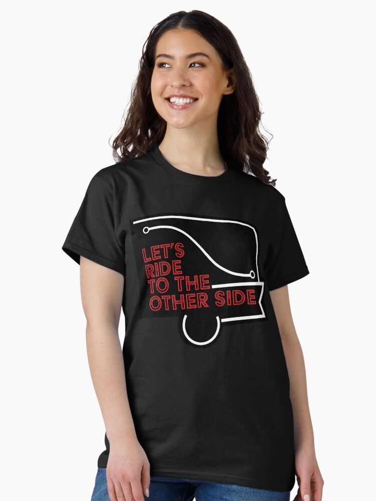 Thumbnail 2 of 7, Classic T-Shirt, Let's Ride Hearse designed and sold by HearseMerch.