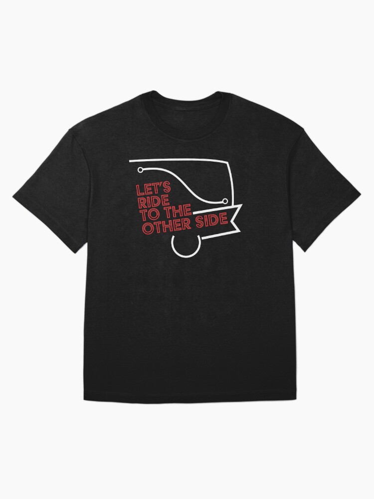 Thumbnail 3 of 7, Oversized T-Shirt, Let's Ride Hearse designed and sold by HearseMerch.