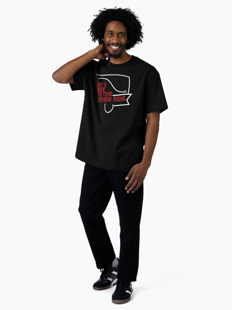 Thumbnail 4 of 7, Oversized T-Shirt, Let's Ride Hearse designed and sold by HearseMerch.