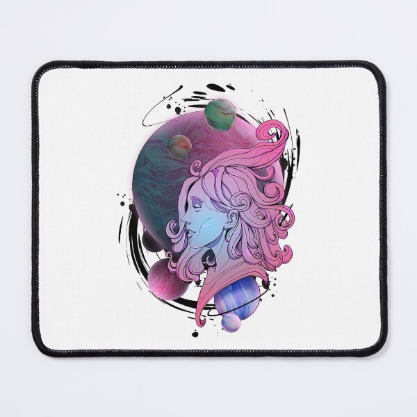 Item preview, Vaporwave Planet Space Girl designed and sold by PVSKI.