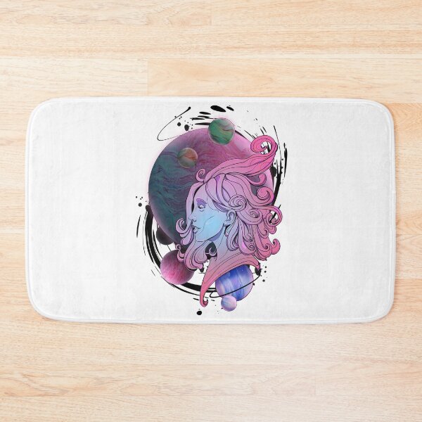 Item preview, Vaporwave Planet Space Girl designed and sold by PVSKI.