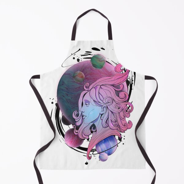 Item preview, Vaporwave Planet Space Girl designed and sold by PVSKI.