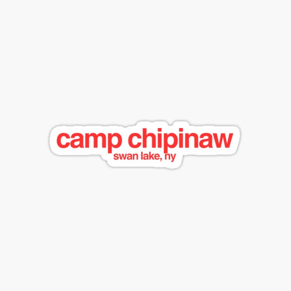 Camp Chipinaw Stickers for Sale Redbubble