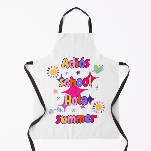 Item preview, Adios school hola summer. Colorful Cute Retro Last Day Of School designed and sold by Rebel-Design.