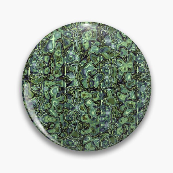 Aperçu de l'œuvre Emerald Green Abstract Pattern créée et vendue par Trevor Hirst.