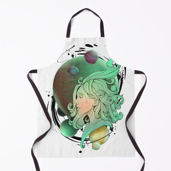 Item preview, Vaporwave Planet Space Girl designed and sold by PVSKI.