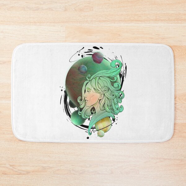 Item preview, Vaporwave Planet Space Girl designed and sold by PVSKI.