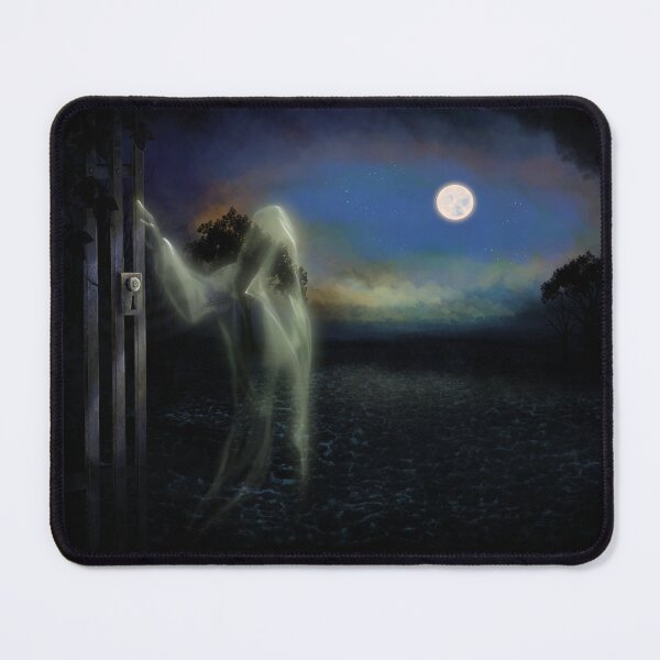 Item preview, Spooky summernight at the gate, painting designed and sold by AK-Hevonen.