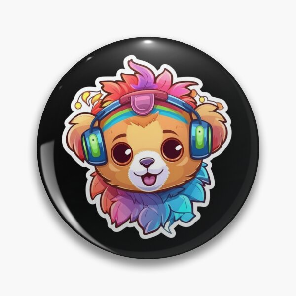 Item preview, Cute KawaiiMadness Kawaii Baby Lion Jamming designed and sold by KawaiiMadness7.