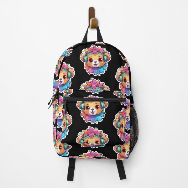 Item preview, Cute KawaiiMadness Kawaii Baby Lion Jamming designed and sold by KawaiiMadness7.