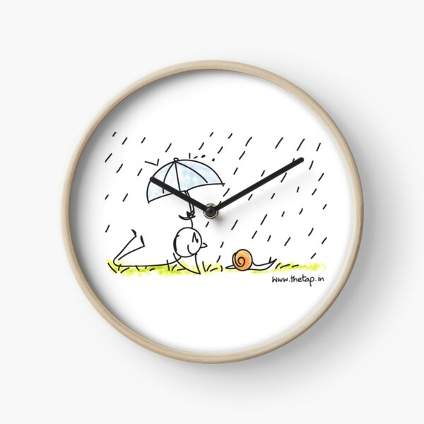 Slow, Rainy Days  Clock