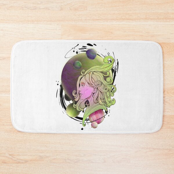 Item preview, Vaporwave Planet Space Girl designed and sold by PVSKI.
