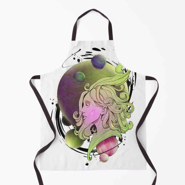 Item preview, Vaporwave Planet Space Girl designed and sold by PVSKI.