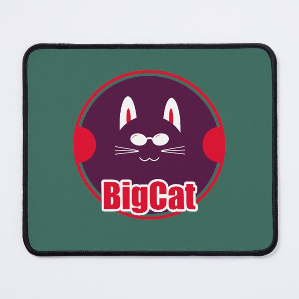 Item preview, BIG CAT WITH GLASSES "BigCat" designed and sold by csalvati77.