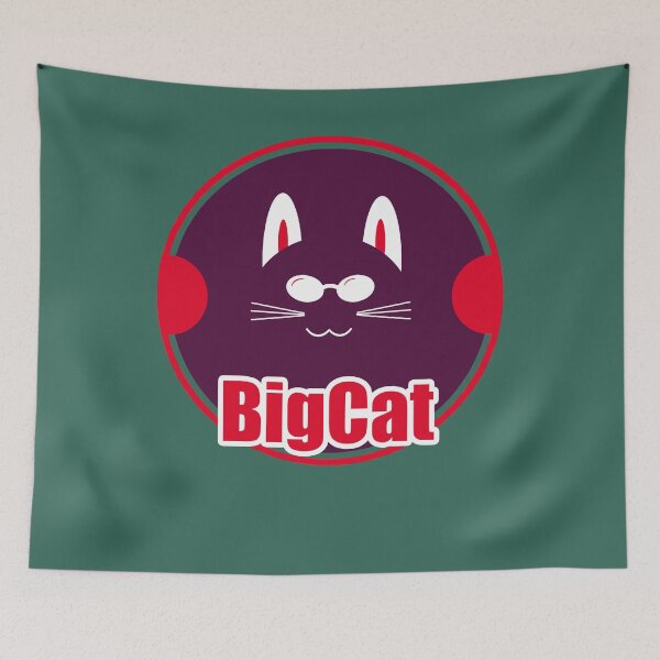 Item preview, BIG CAT WITH GLASSES "BigCat" designed and sold by csalvati77.