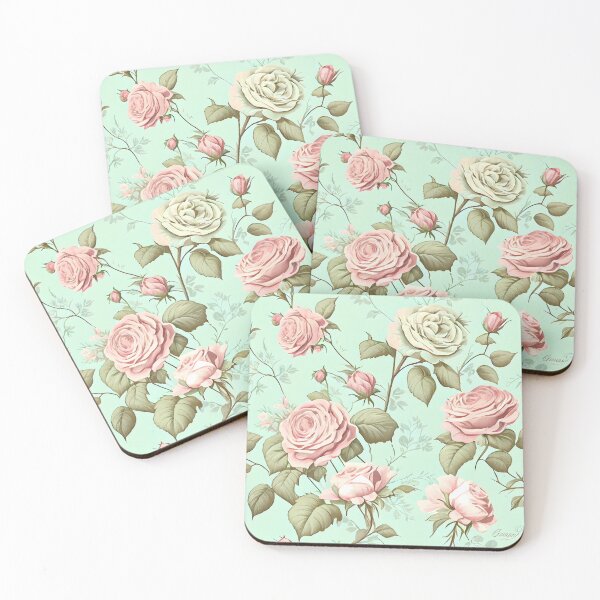 Artikelvorschau, Floral Pattern Roses Shabby Chic entworfen und verkauft von MTJ-Mushrooms.