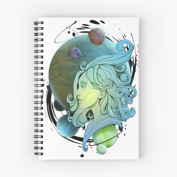 Item preview, Vaporwave Planet Space Girl designed and sold by PVSKI.