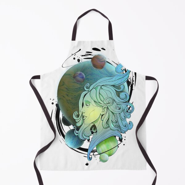 Item preview, Vaporwave Planet Space Girl designed and sold by PVSKI.