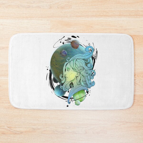 Item preview, Vaporwave Planet Space Girl designed and sold by PVSKI.