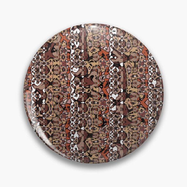 Artikelvorschau, Abstract Native Style Stripe Pattern in Shades of Brown entworfen und verkauft von Trevor Hirst.