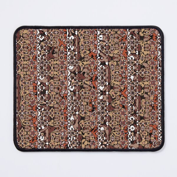 Artikelvorschau, Abstract Native Style Stripe Pattern in Shades of Brown entworfen und verkauft von Trevor Hirst.