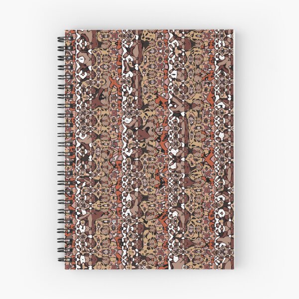 Artikelvorschau, Abstract Native Style Stripe Pattern in Shades of Brown entworfen und verkauft von Trevor Hirst.