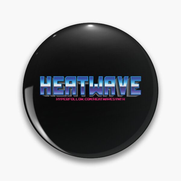 Artikelvorschau, HEATWAVE 2023 LOGO #4 entworfen und verkauft von RICK-TURNER.