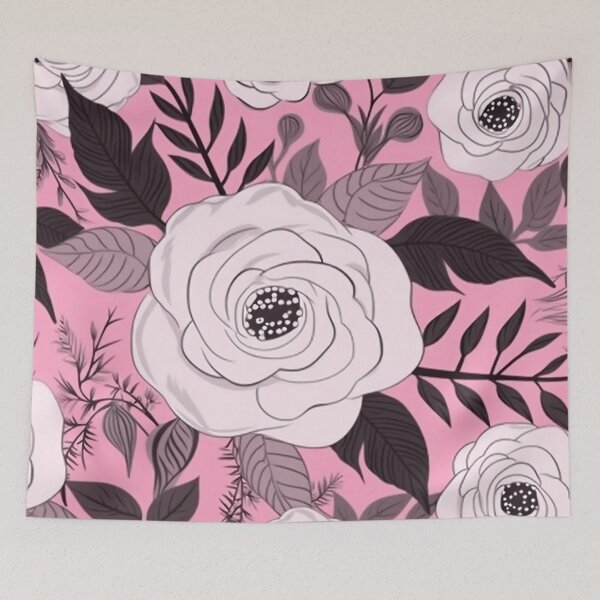 Aperçu de l'œuvre Floral Pattern Roses Shabby Chic créée et vendue par MTJ-Mushrooms.