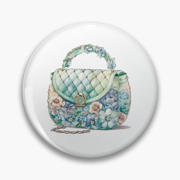Artikelvorschau, Luxuriöse Designer-Tasche mit Blumenmuster entworfen und verkauft von DreamiDreams.