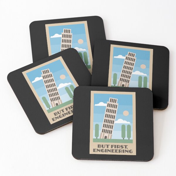 Item preview, Leaning Tower of Pisa - But First, Engineering designed and sold by IfDesignGroup.