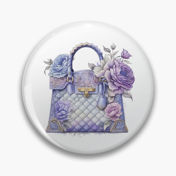 Artikelvorschau, Luxuriöse Designer-Tasche mit Blumenmuster entworfen und verkauft von DreamiDreams.