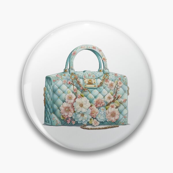 Artikelvorschau, Luxuriöse Designer-Tasche mit Blumenmuster entworfen und verkauft von DreamiDreams.