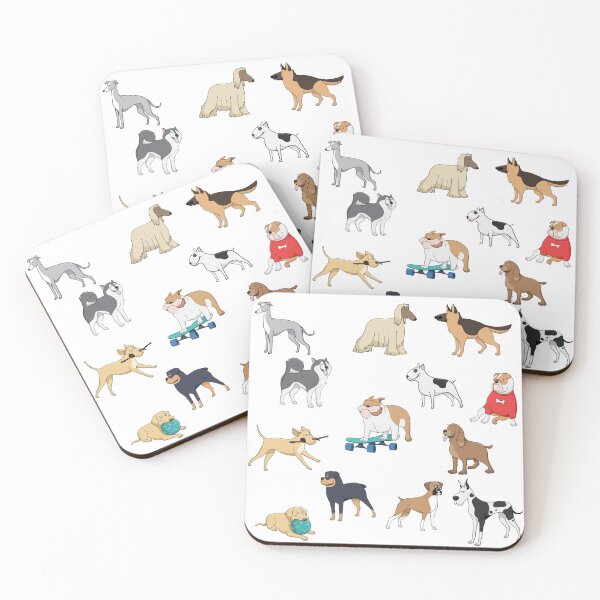 Item preview, Dogs Sticker designed and sold by Bunmigraphics .