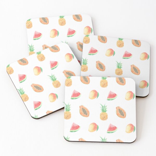 Item preview, Summer Tropical Fruit Pattern designed and sold by Melissa Mielke.