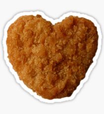 Heart Nugget Sticker