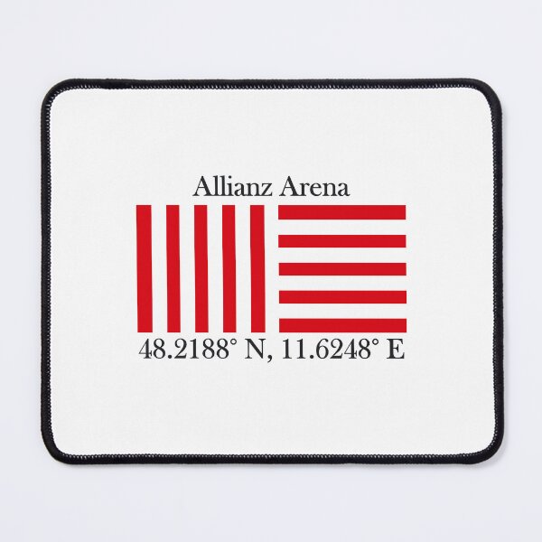 Item preview, Bayern Munich Allianz Arena Coordinates Design designed and sold by JBeDesign.
