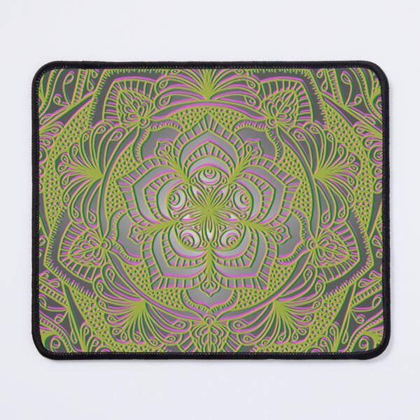 Item preview, Mandala Pinkgreen designed and sold by Wildwestgilly.