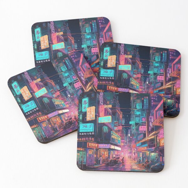 Item preview, Cyberpunk Tokyo designed and sold by OdysseyArtworks.