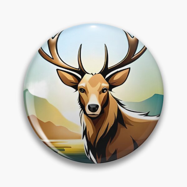 Item preview, deer hunter logo designed and sold by FredArtluxury.