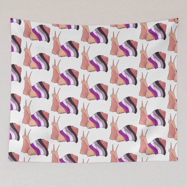 Item preview, Asexual Pride Snail designed and sold by snailcantsleep.