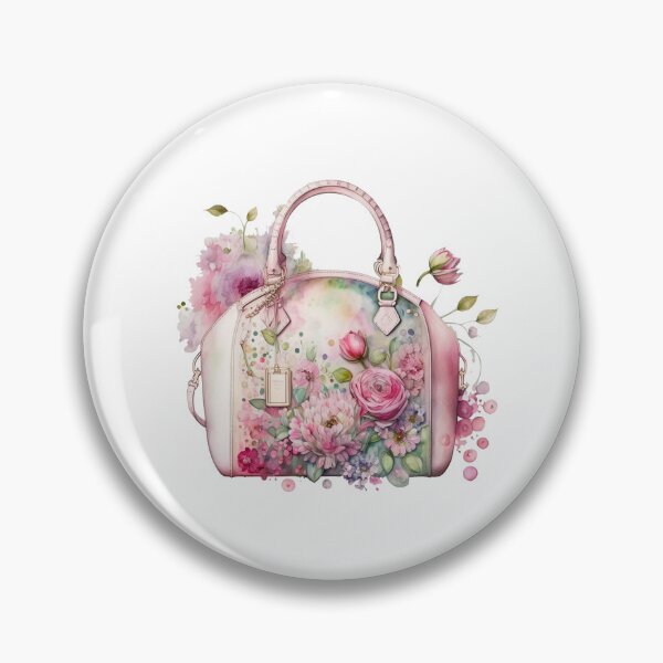 Artikelvorschau, Luxuriöse Designer-Tasche mit Blumenmuster entworfen und verkauft von DreamiDreams.