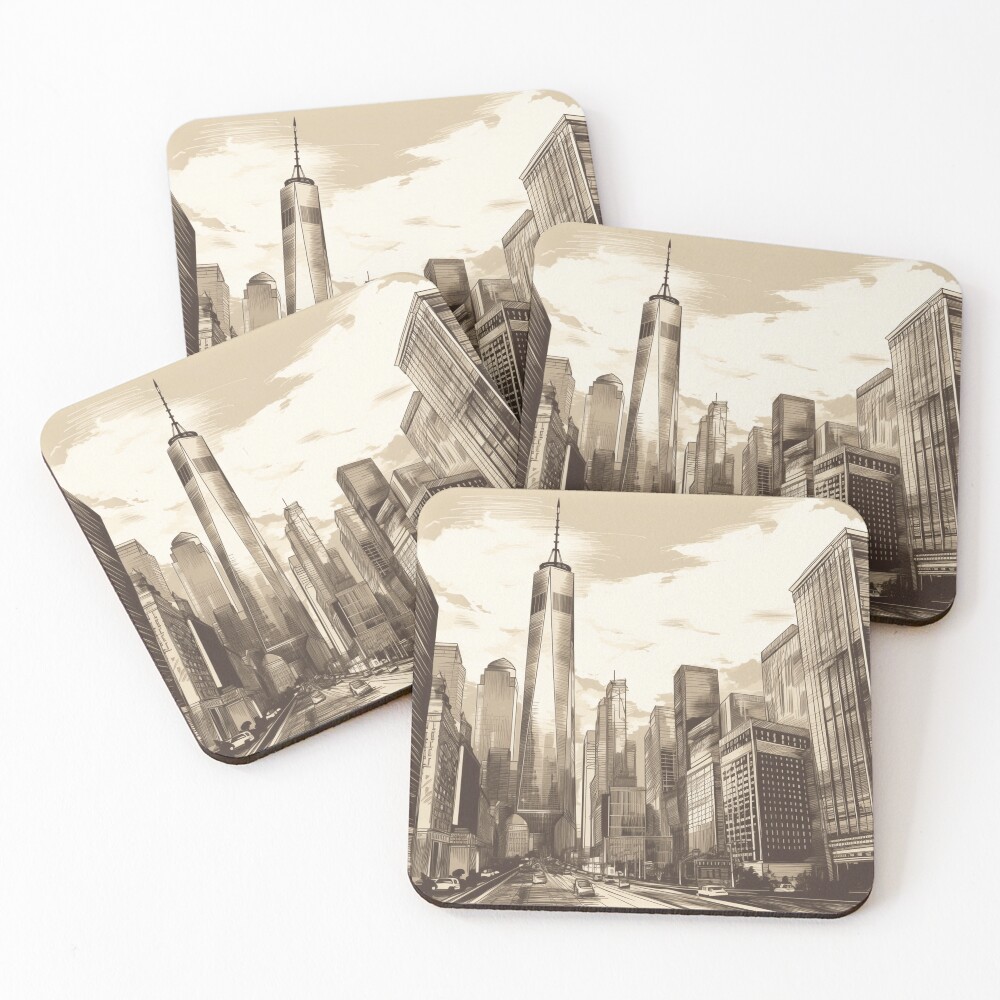 Item preview, Coasters (Set of 4) designed and sold by RemoteRee.
