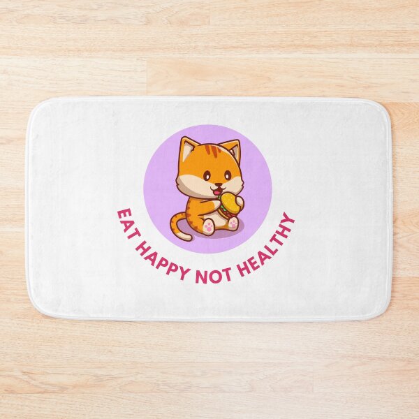 Item preview, Eat happy not healthy designed and sold by PurpleWay.