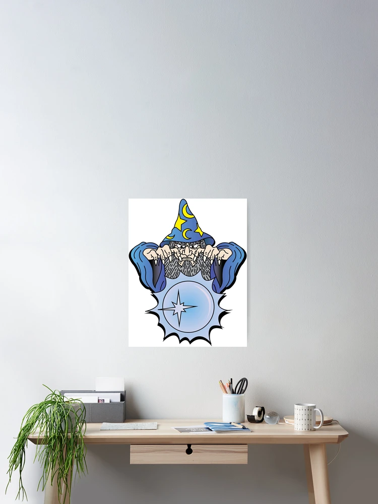 Thumbnail 2 of 3, Poster, Totally Wizard designed and sold by RottenDayDesign.