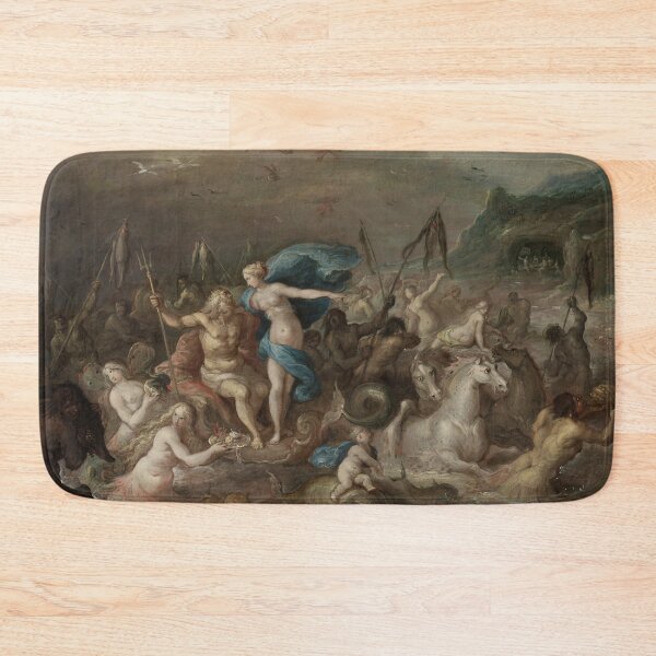 Item preview, The Triumph of Neptune and Amphitrite | Frans Francken | 1630 Baroque Greek Mythology Art designed and sold by CJET.